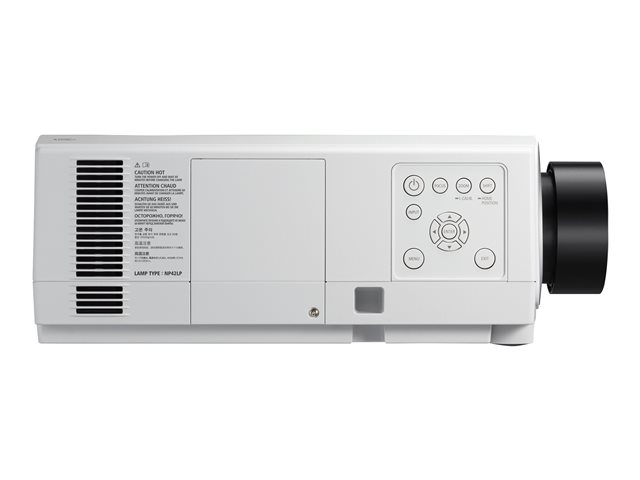 NEC NP-PA803U-41ZL - LCD projector - 3D - 8000 lumens - WUXGA (1920 x 1200) - 16:10 - 1080p - no lens - with 1 year NEC InstaCare Service