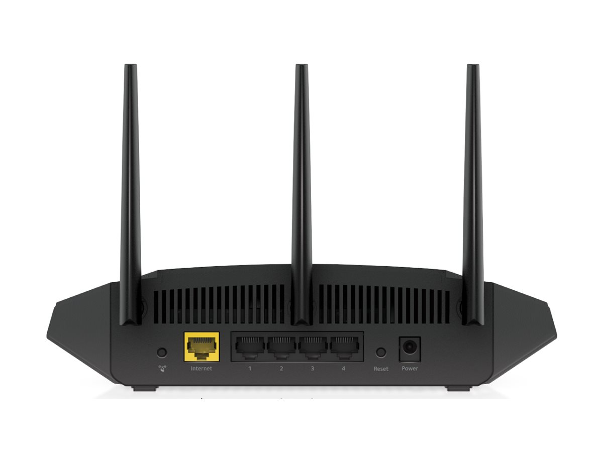 NETGEAR Nighthawk AX4 RAX36S wireless router Wi-Fi 6 Product shot Front 79350
