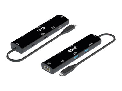 Club 3D 6-in-1 Hub - Docking station