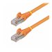 Startech 6in Orange CAT6a Ethernet Cable, Snagless, S/FTP, 10G, LSZH