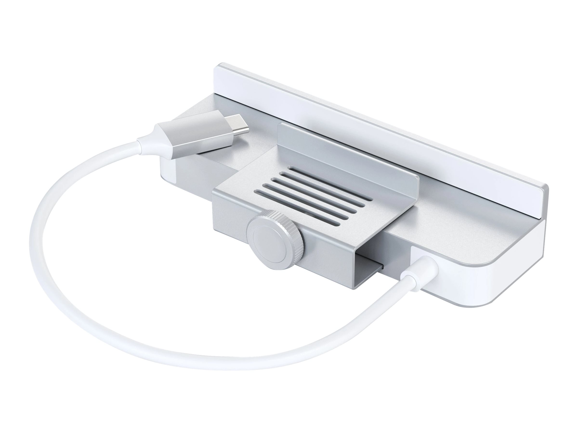 Satechi USB-C Clamp Hub for iMac - White
