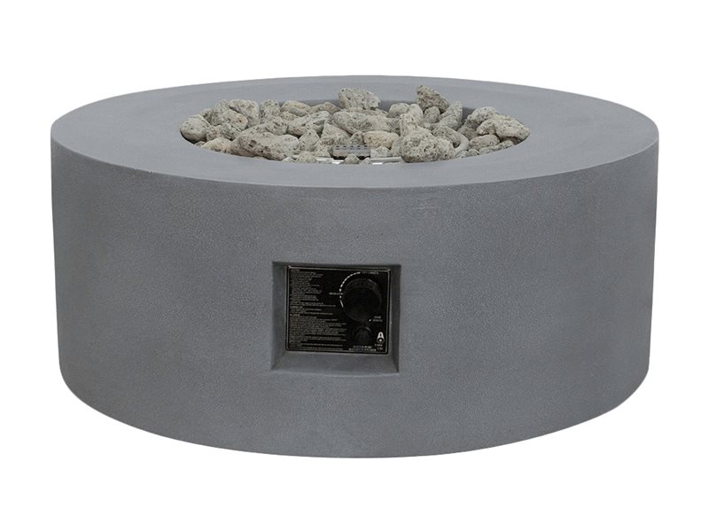 Bond Envirostone Fire Pit - Grey - 36in