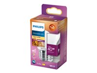 Philips LED-lyspære 3.4W D 470lumen 2200-2700K Varmt hvidt lys