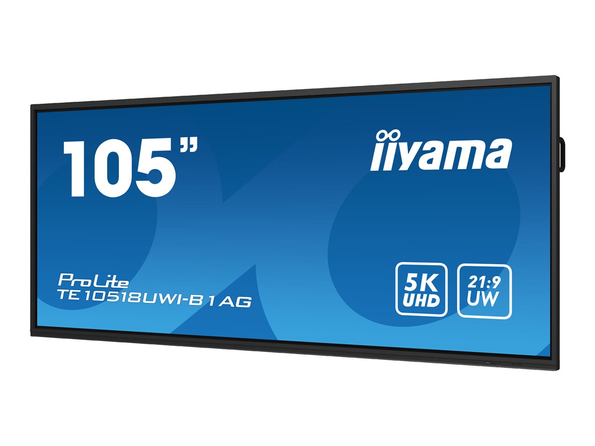 iiyama ProLite TE10518UWI-B1AG 105" Třída (104.6" zobrazitelný) displej LCD s LED podsvícením - 5K - pro digital signage / interaktivní komunikace – foto 2