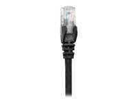 Intellinet Network Patch Cable, Cat5e, 3m, Black, CCA, U/UTP, PVC, RJ45, Gold Plated Contacts, Snagless, Booted, Lifetime War