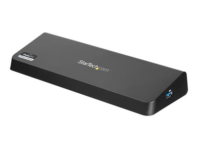 StarTech.com USB 3.0 Docking Station Dual Monitor with HDMI & 4K DisplayPort, 4x USB-A, Gigabit Ethernet, USB Type A Universal Laptop Dock with USB 3.1 Gen 1 Hub (5 Gbps) and Charging