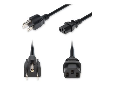 AddOn - Power cable - NEMA 5-15P to power IEC 60320 C13