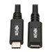 Tripp Lite USB C Extension Cable (M/F)