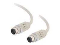 C2G - Câble série - mini-DIN 8 broches (M) pour mini-DIN 8 broches (M) - 3 m 