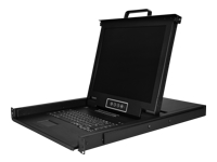 StarTech.com Console KVM 1U à 16 ports pour racks de serveur - 17 pouces (RKCONS1716K)