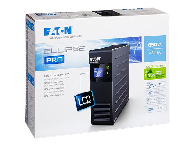 EATON ELP650IEC UPS Eaton Ellipse PRO 650 IEC