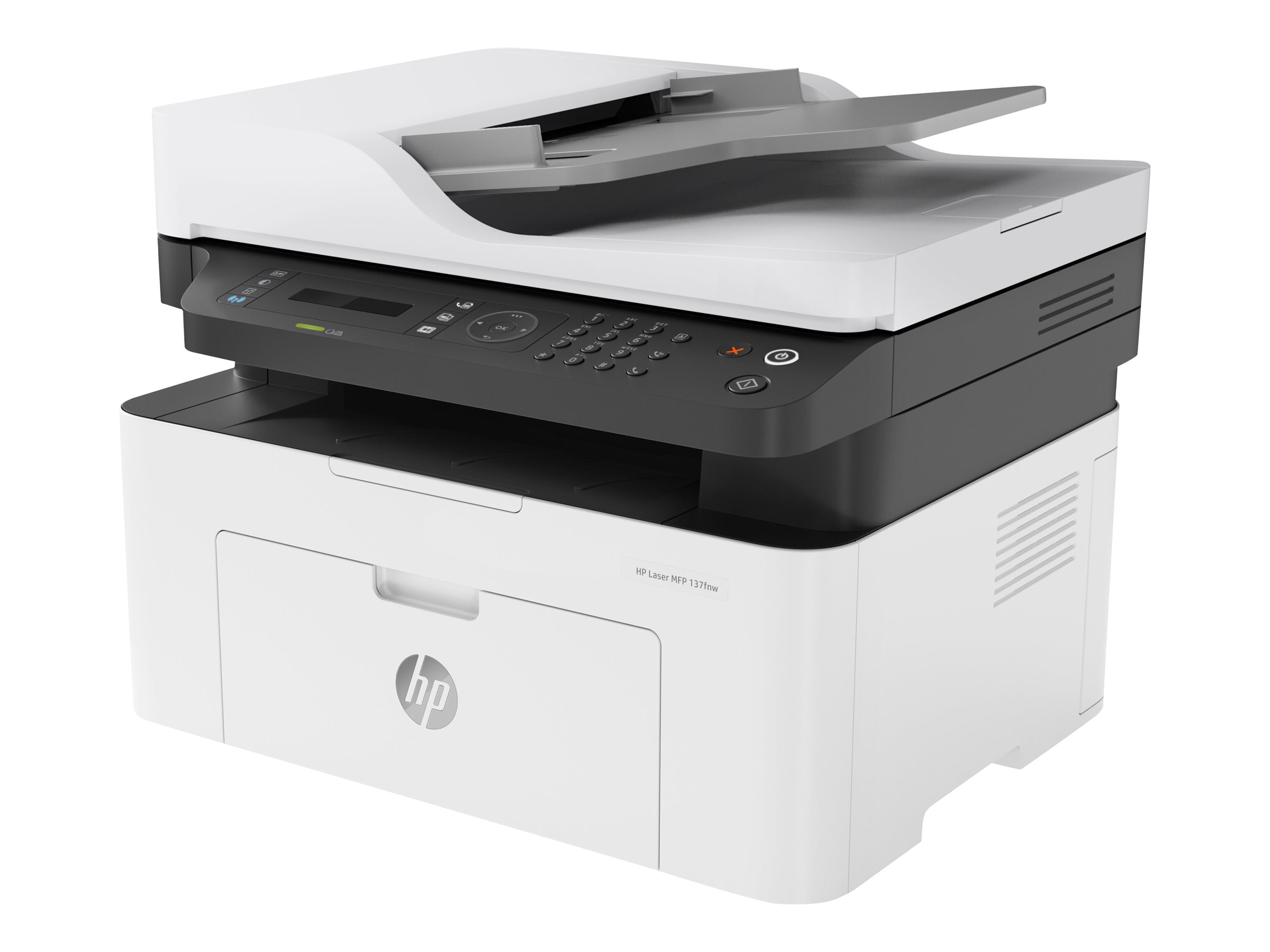 Hp Laser Mfp 137fnw Multifunction Printer B W