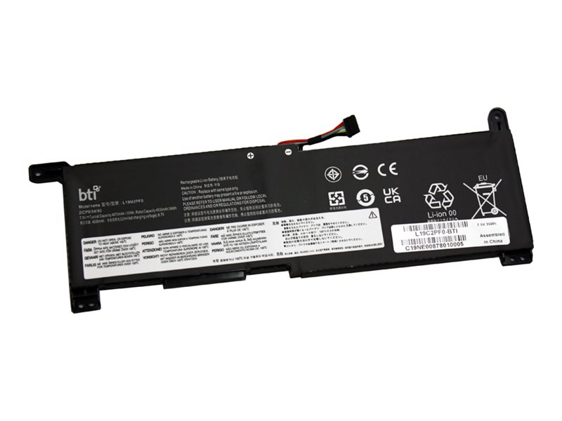 BTI - Notebook battery (equivalent to: Lenovo L19C2PF0)