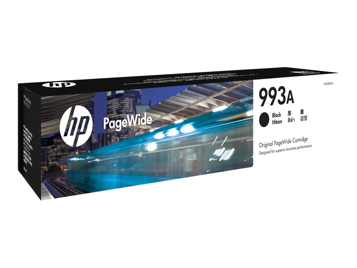 HP 993A black original PageWide ink Package view Left-angle 80039