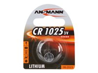 ANSMANN Knapcellebatterier CR1025