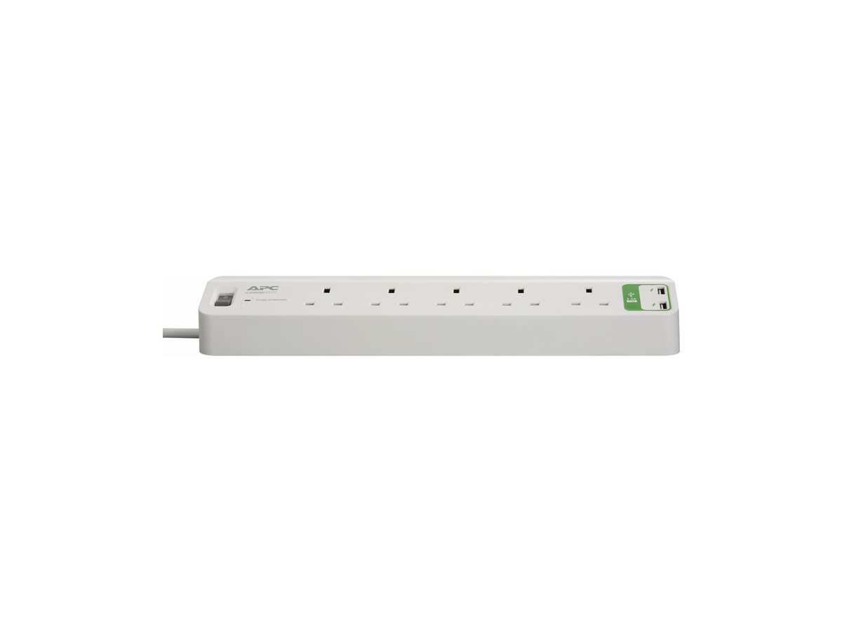 SurgeArrest 5 outlets w 2x USB 230V UK – foto 2