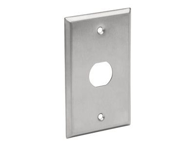 Tripp Lite Series RJ45 Bulkhead Wall Plate 1 Cutou