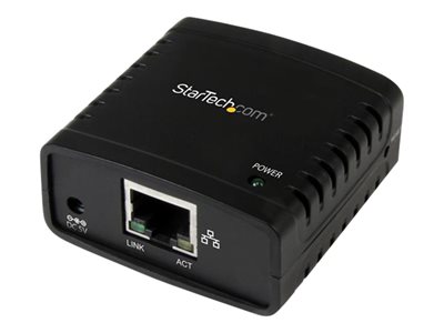 StarTech.com 10/100Mbps Ethernet to USB 2.0 Network Print Server