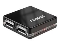 LINDY Mini Hub USB 2.0 4 ports