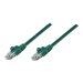 Network Patch Cable, Cat5e, 0.25m, Green, CCA, U/U
