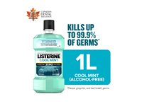 Listerine Zero Mouthwash - Cool Mint - 1L