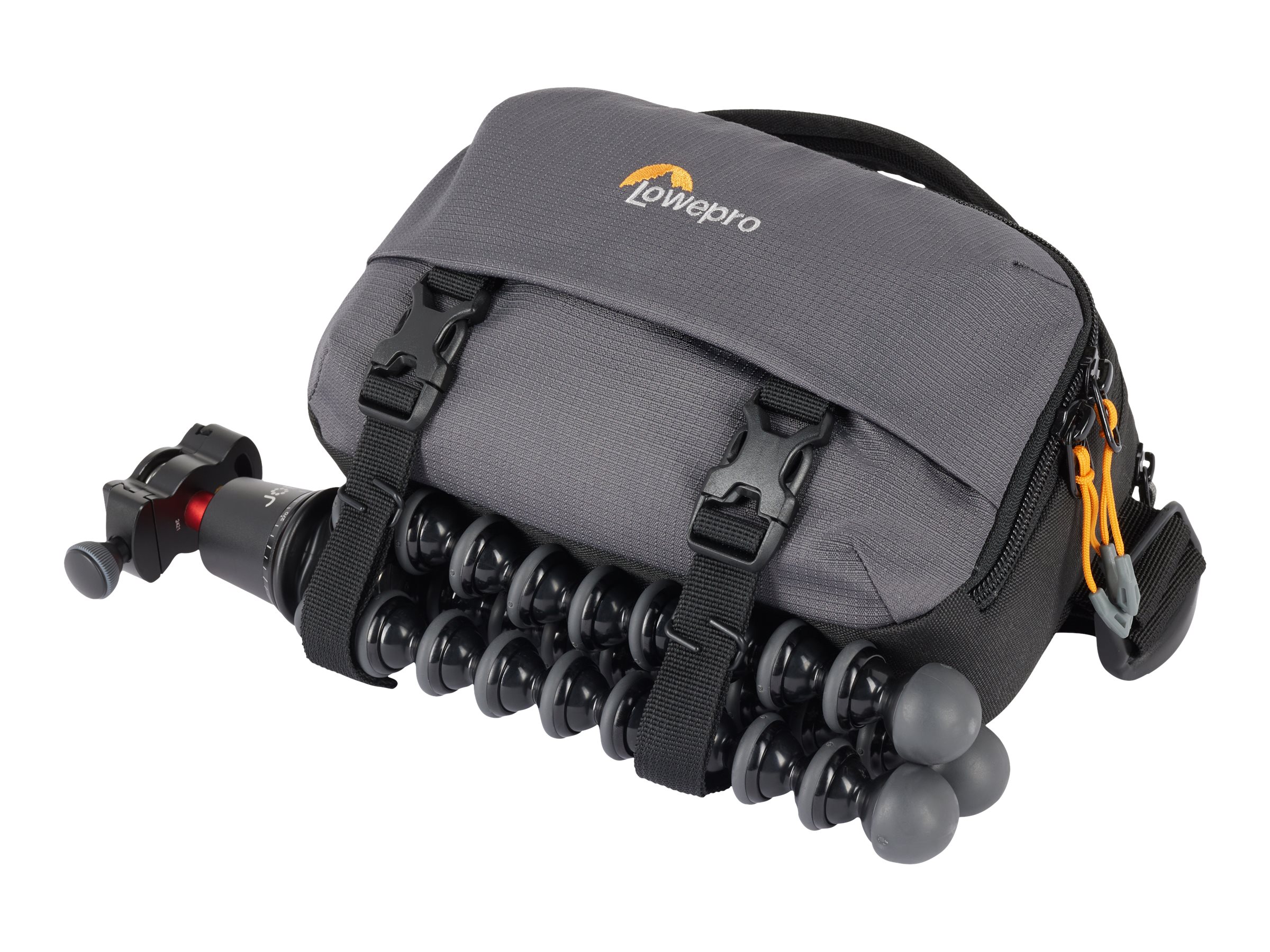 Lowepro Trekker Lite HP 100 Sling Bag for Digital Photo Camera with Lenses / Smartphone / Tripod - Gray