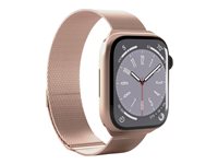 Puro Visningsløkke Smart watch Pink Rustfrit stålnet