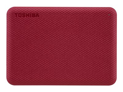 Toshiba Canvio Advance Hard drive 4 TB external (portable) 2.5INCH USB 3.2 Gen 1 red