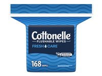 Cottonelle Flushable Cleaning Wipes - 168 Wipes