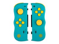 PIXMINDS Adventure Twin Pads Controller Nintendo Switch Blå Gul