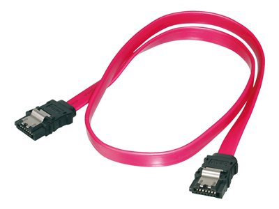 DIGITUS SATA Anschlussk. L-Typ Bu/Bu 0,3m SATAII/III gerade Polybeutel Sata-Kabel