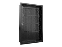 Chief Proximity Multi-Level Extra-Large In-Wall Storage Box - Black - Extra Large storage box - for audio/video components - black