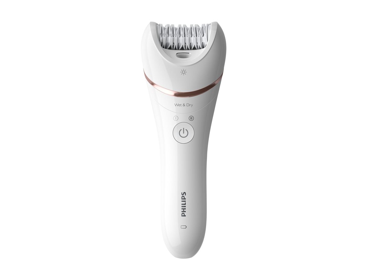 Philips Series 8000 Cordless Epilator - White - BRE720/14