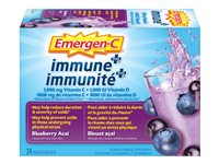 Emergen-C Immune Plus Blueberry Acai - 24s