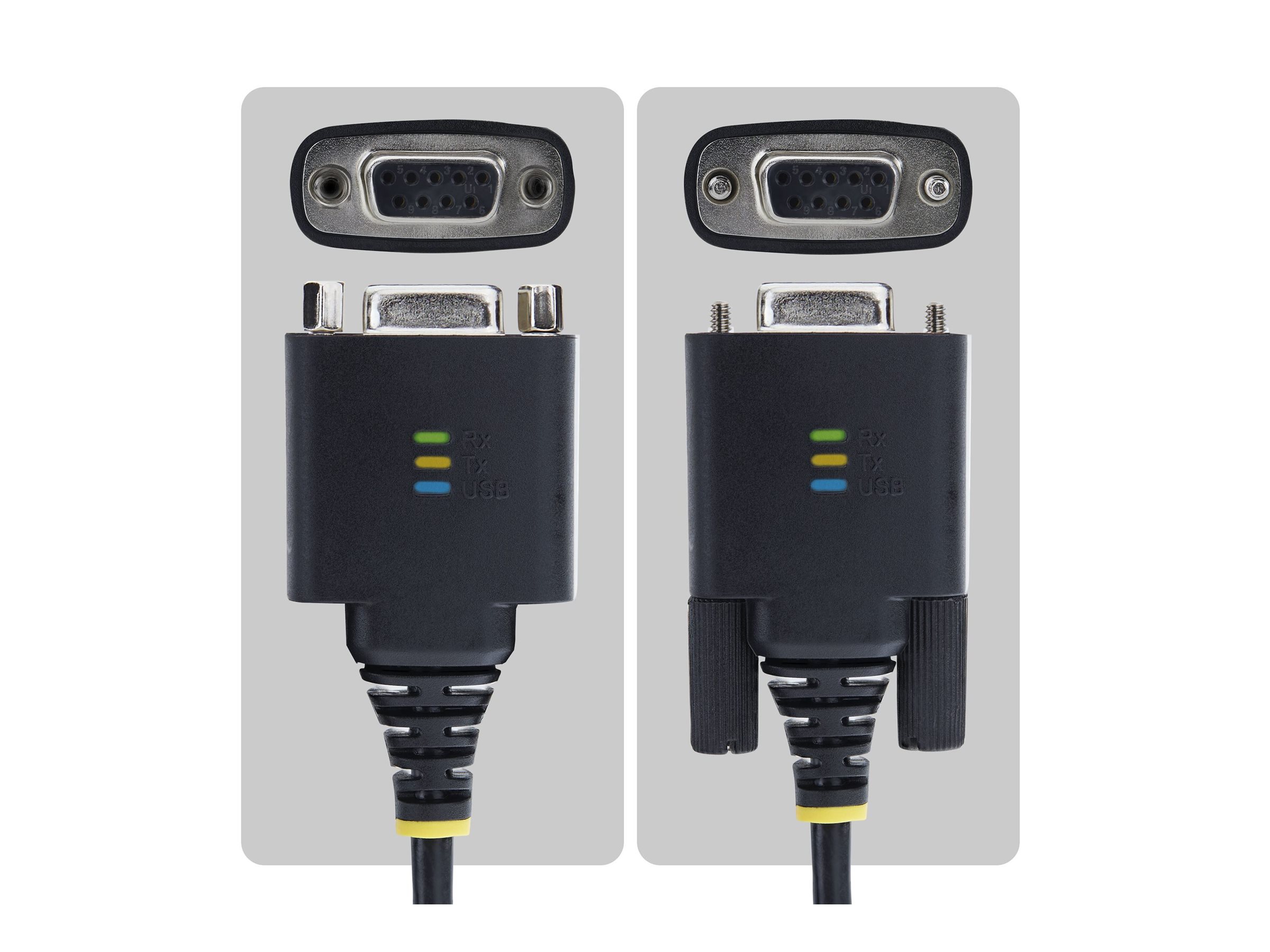 StarTech USB-C / serial cable USB-C to DB-9 2 Product shot Close-up 75801