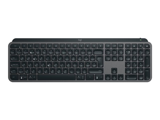 Logitech MX Keys S - clavier - AZERTY - Franais - graphite - avec Palm Rest Priphrique d\'entre