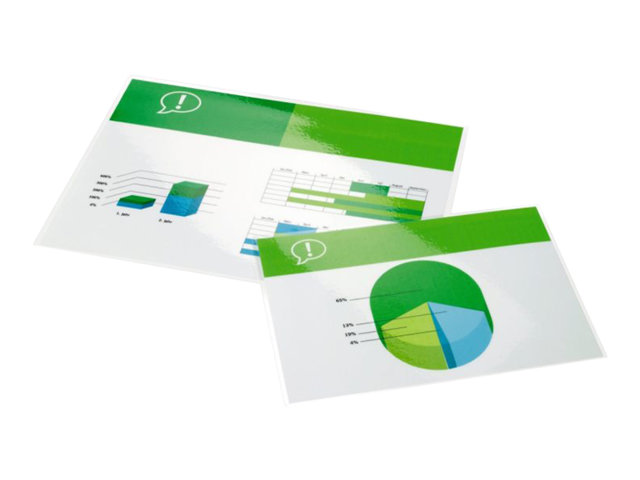 Ibico 100 Pack Glossy 216 X 303 Mm Lamination Pouches