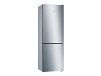 Bosch Serie | 6 Køleskab/fryser 214liter Klasse C 94liter Fritstående Rustfritstål look