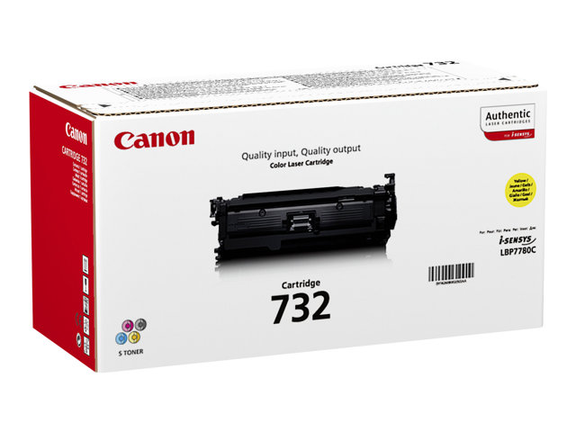 Canon 732 Y Yellow Original Toner Cartridge