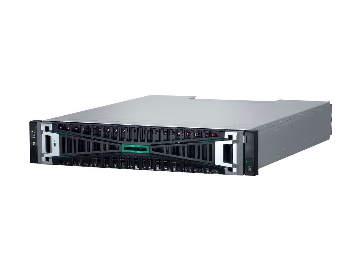 HPE Modular Smart Array 2070 10/25GbE iSCSI SFF Storage
