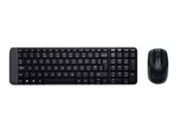 Logitech Wireless Combo MK220 Tastatur og mus-sæt Trådløs Græsk