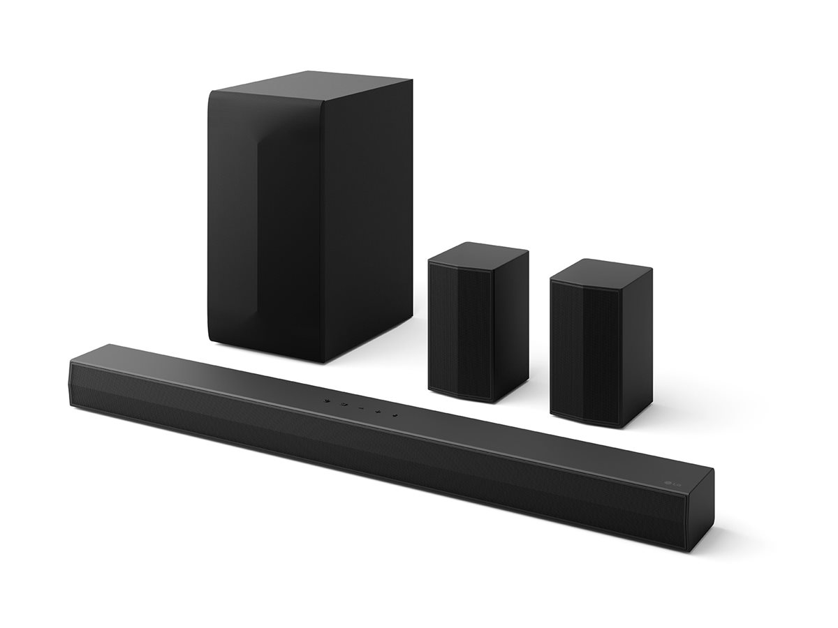 LG S60TR 440W 5.1-ch Soundbar System with Wireless Subwoofer - S60TR.ACANLLK