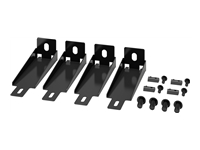 APC NetShelter - Fixation pour rack - noir (pack de 4)