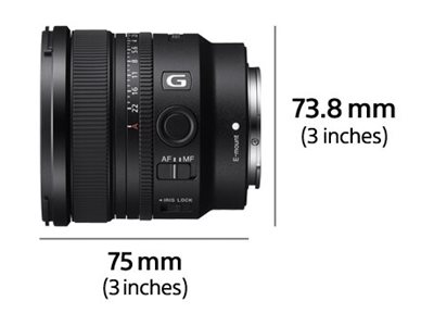 Sony FE 16mm F1.8 G Wide-Angle Lens for Sony E-Mount - SEL16F18G