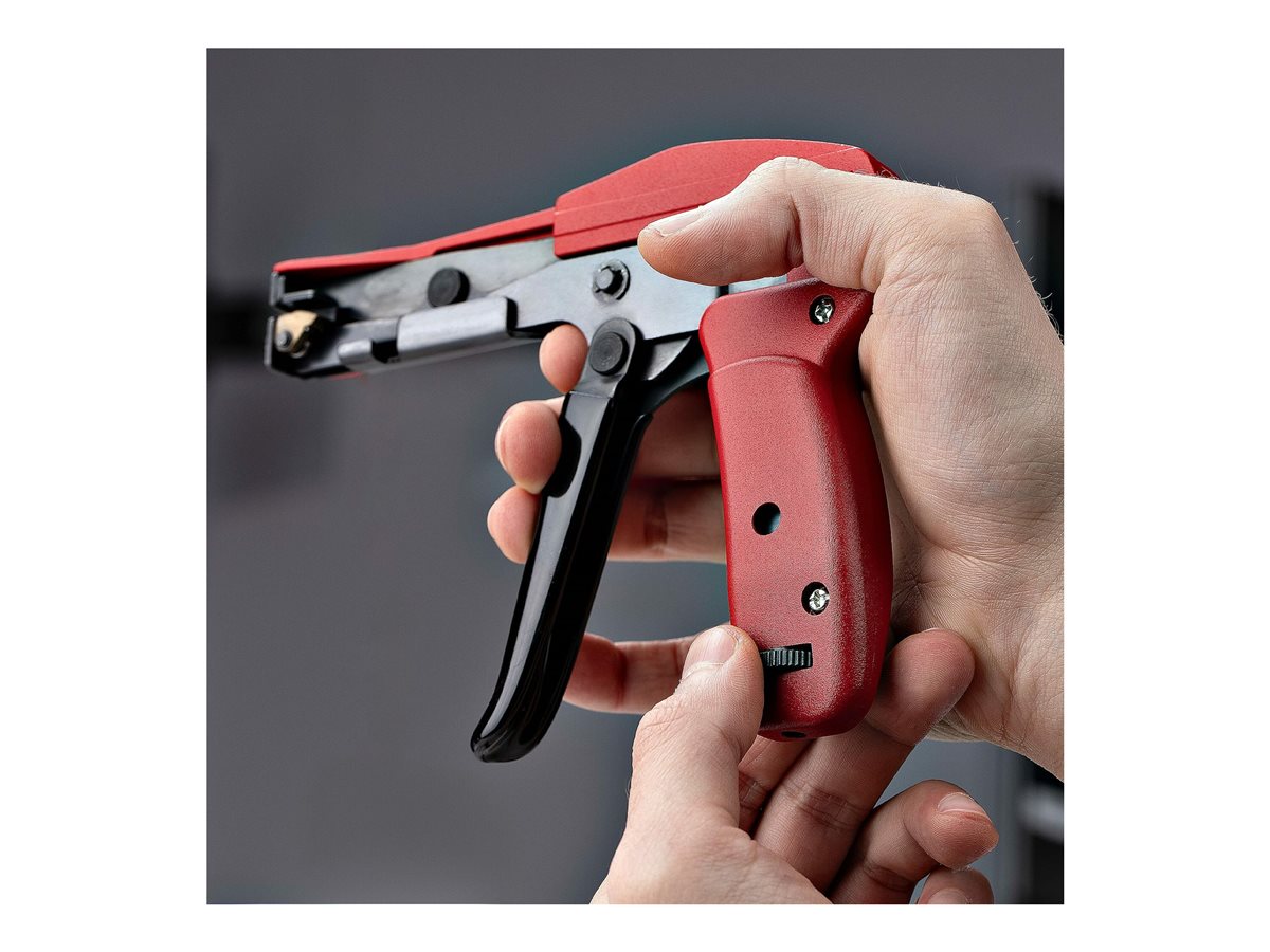 StarTech.com Nylon Cable Tie Gun, Zip Tie Tightener/Install Tool, TAA - nástroj pro instalaci kabelových úvazků - kompatibilní s TAA – foto 5