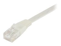 MicroConnect UltraFlat CAT 5e Ikke afskærmet parsnoet (UTP) 5m Netværkskabel Hvid