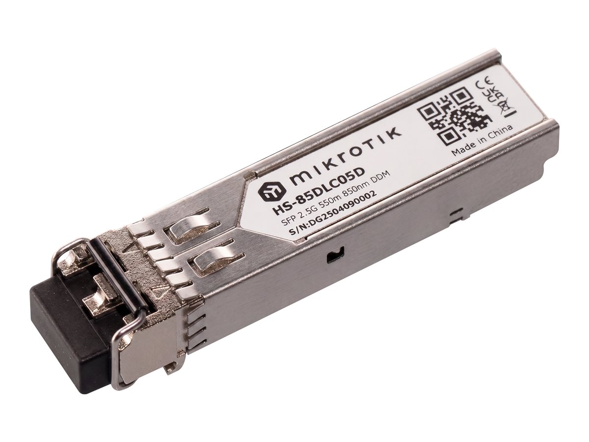 MikroTik, SFP (mini-GBIC) transceiver module, 1GbE, 2.5GbE
