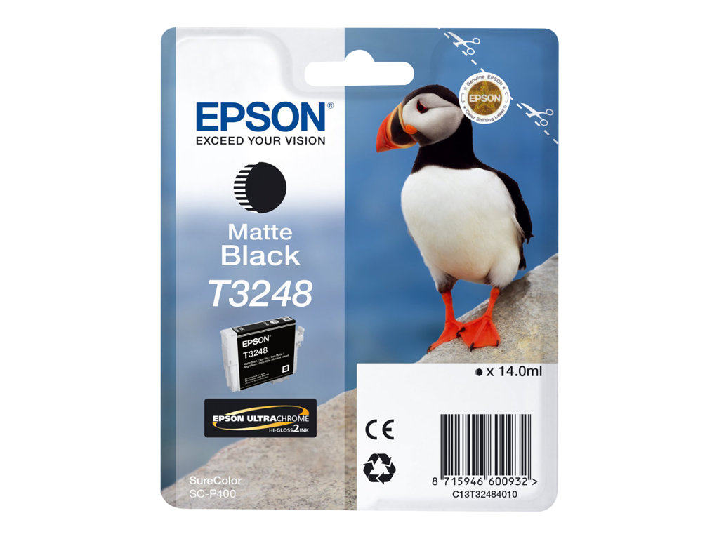EPSON Cartouche T3248 - Noir Mat