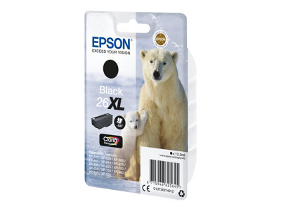 EPSON 4LB 26XL ink cartridge black, EPSON C13T26214012  (BILD2)