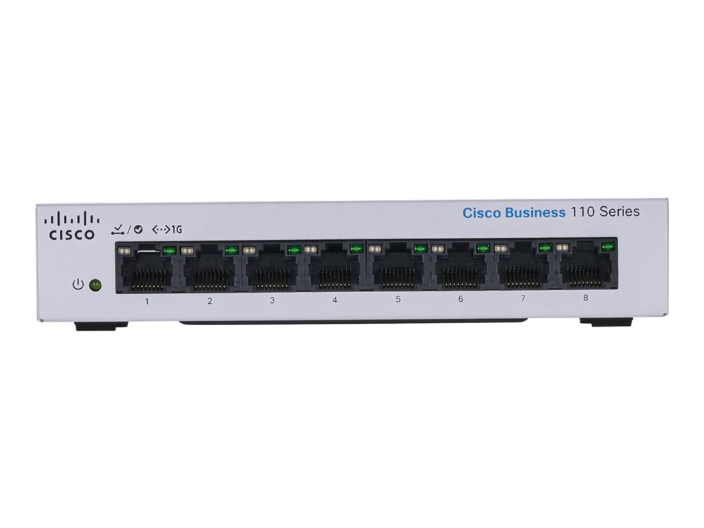 CISCO CBS110 Unmanaged 8-port GE Desktop